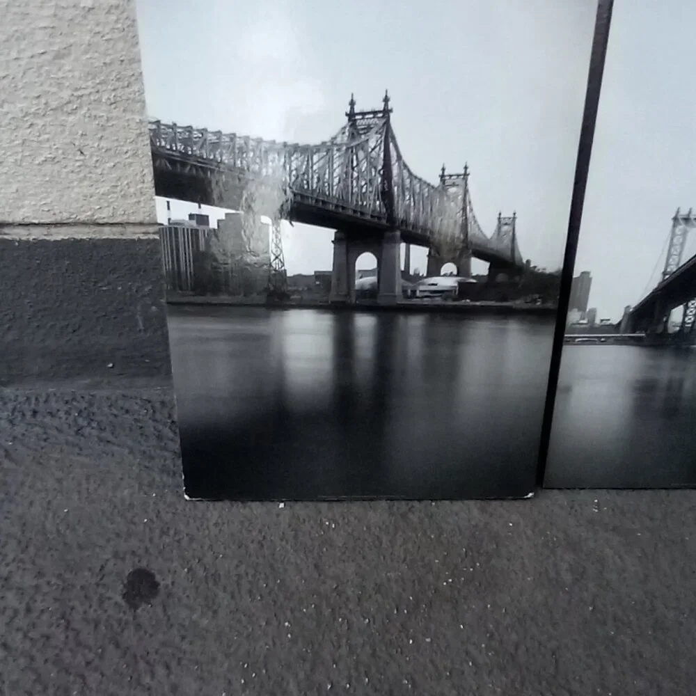 IKEA Gronby 4X Photographic Wall Art Panals New York City Bridges